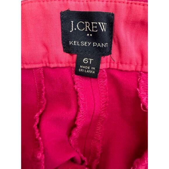 J.Crew Tall Kelsey cotton-blend flare pant, Size 6T - Picture 6 of 7